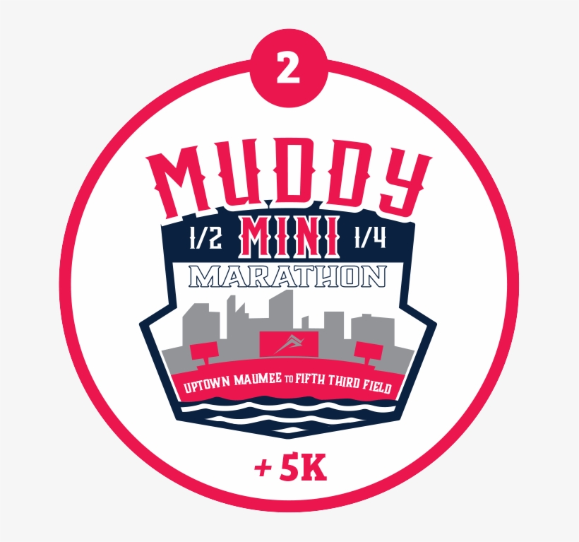Muddy Mini Half Marathon & Quarter Marathon Point To, transparent png download