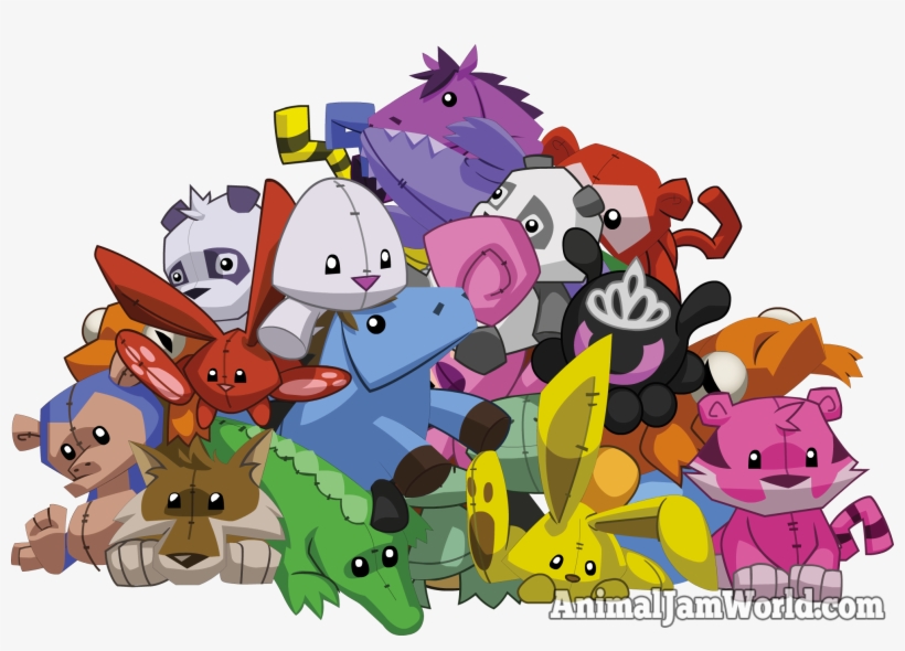 Bk - Animal Jam Plushies, transparent png download