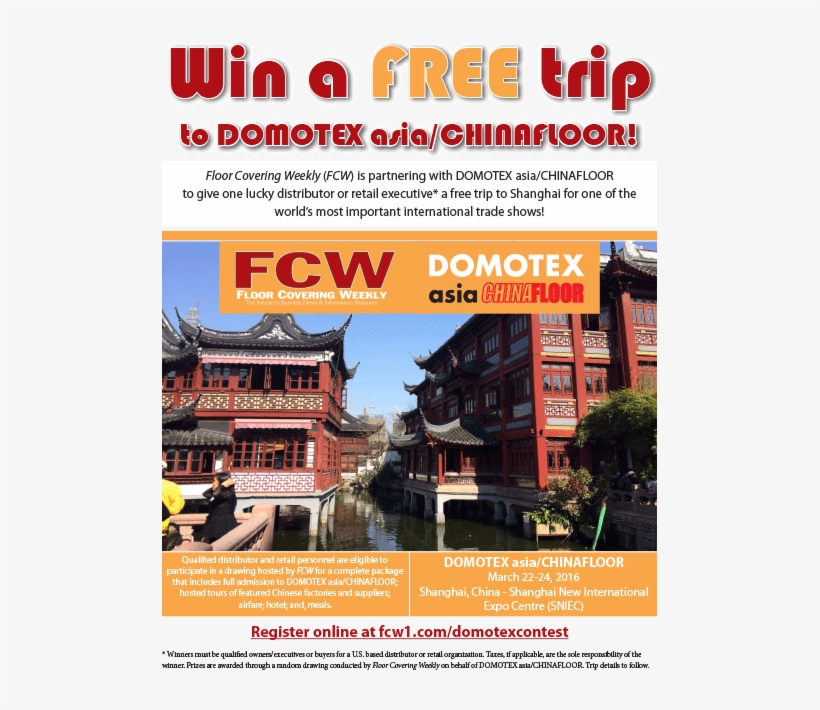 Domotex Contest - Shanghai, transparent png download