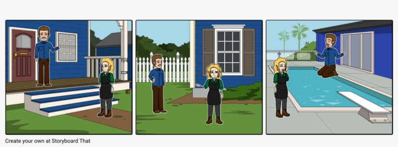 Pool Fail - Storyboard, transparent png download