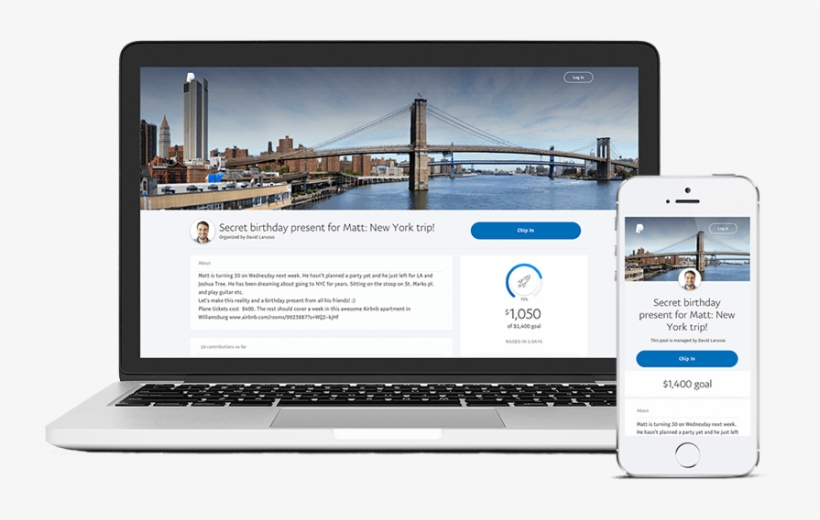 Paypal Has Launched Its Own In-house Crowdfunding Service - Paypal Money Pools, transparent png download