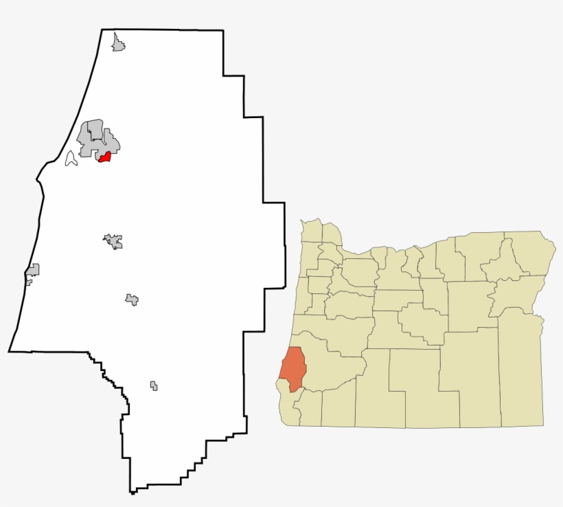 Map Of Eastern Oregon Best Of Bunker Hill Oregon - Diagram, transparent png download