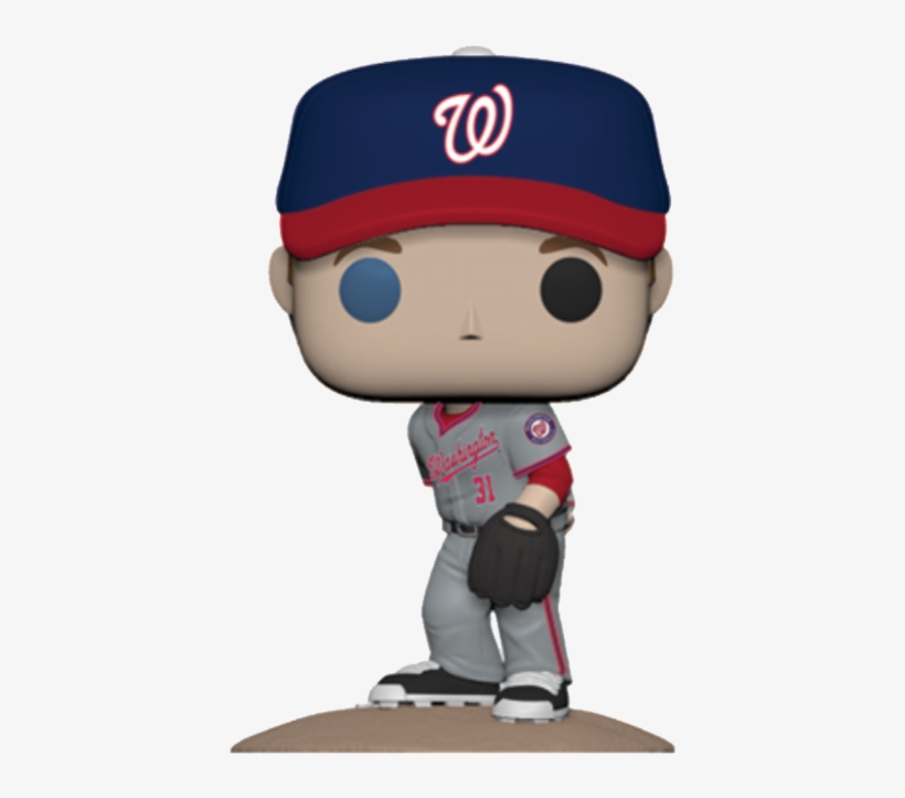 Pop Figure Mlb Max Scherzer Road Uniform - Washington Nationals, transparent png download