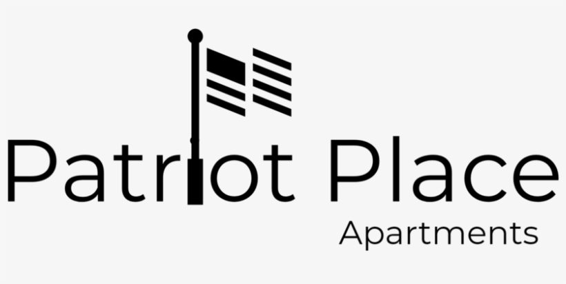 Patriot Place Logo Black - Graphics, transparent png download