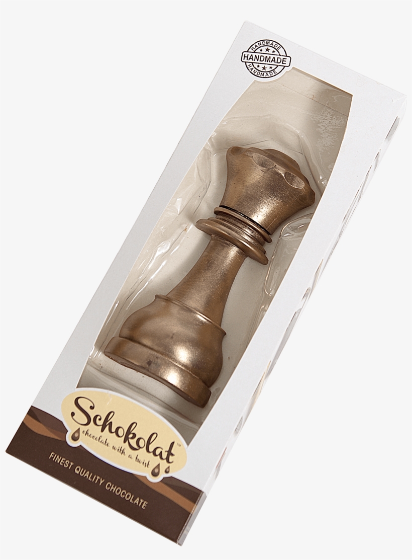 Chocolate Chess Queen - Schokolat, transparent png download
