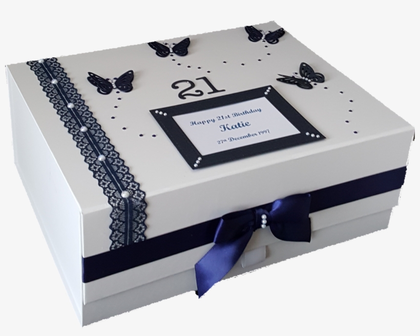 6 Sur 12 Personalised 21st 18th Birthday Gift Large - Box, transparent png download