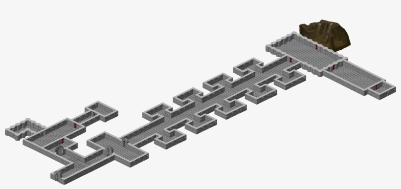 A Blank, Isometric Map For Virtual Tabletops - Lever, transparent png download