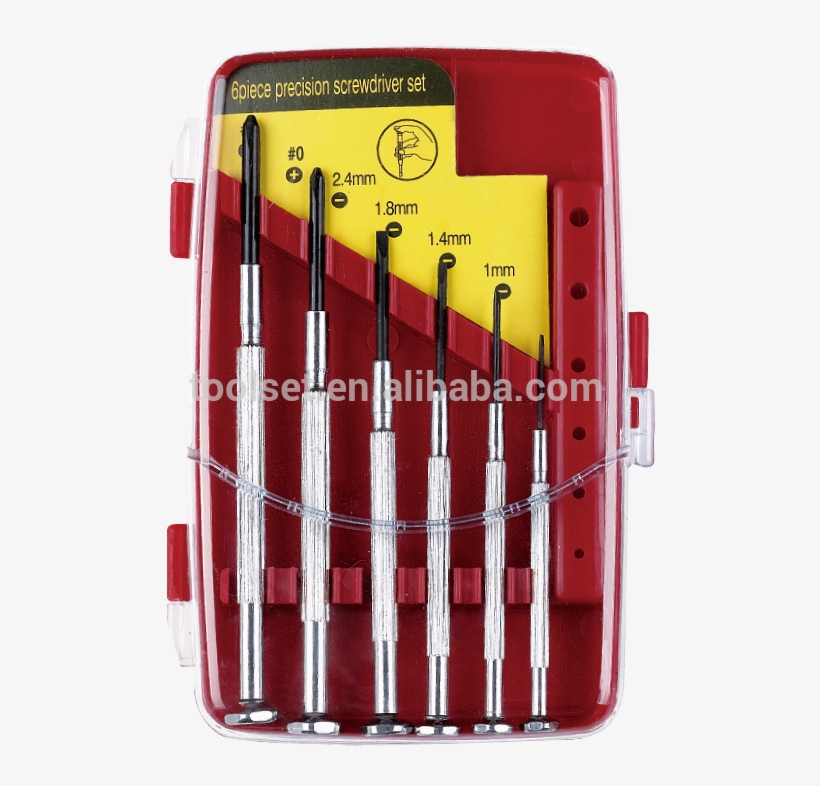 6pcs Precision Screw Driver Cell Phone Repair Tool - Smartphone, transparent png download