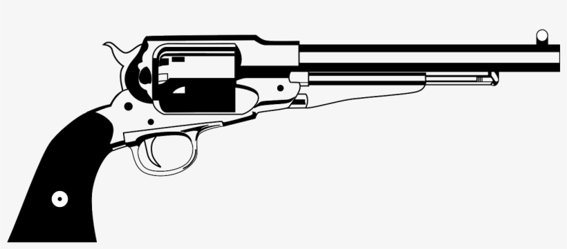 Survival Shotguns - Western Revolver Clip Art, transparent png download