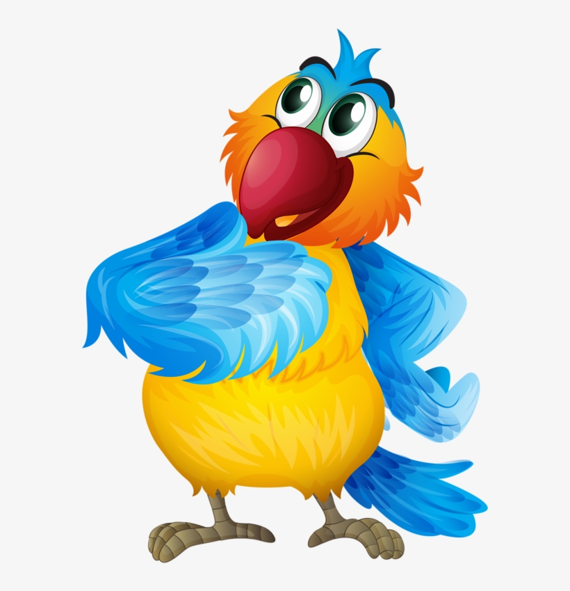 Фото, Автор Soloveika На Яндекс - Beautiful Bird Pics In Cartoon, transparent png download