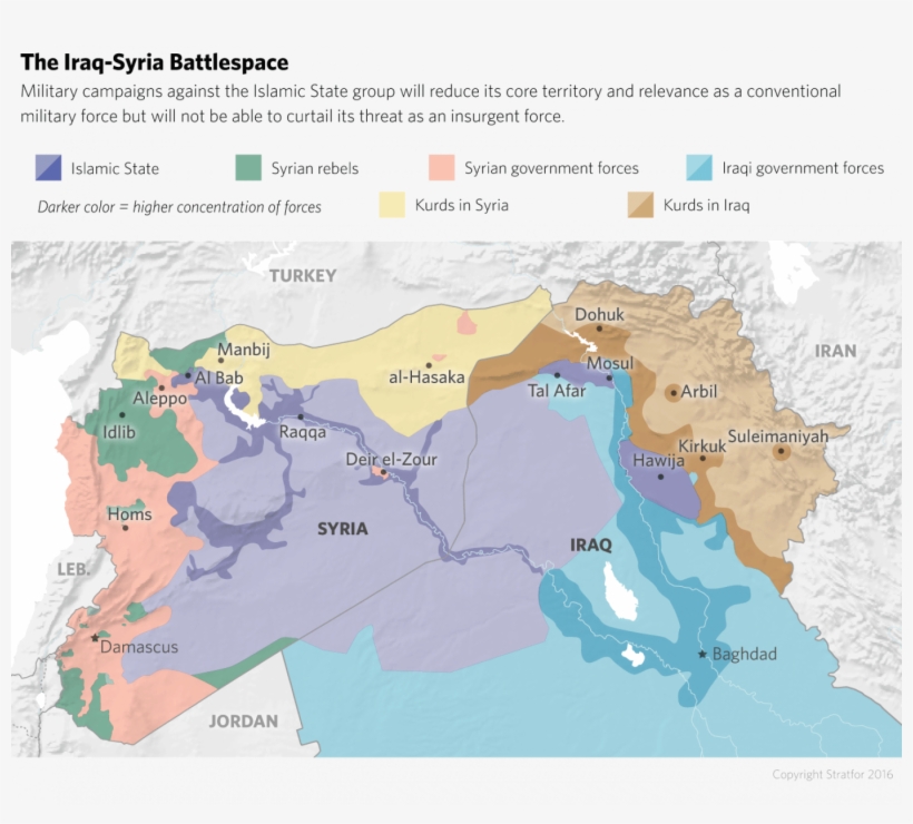 It Is Tempting To Think The Syrian Civil War Will End - Syria Civil War Map 2017, transparent png download