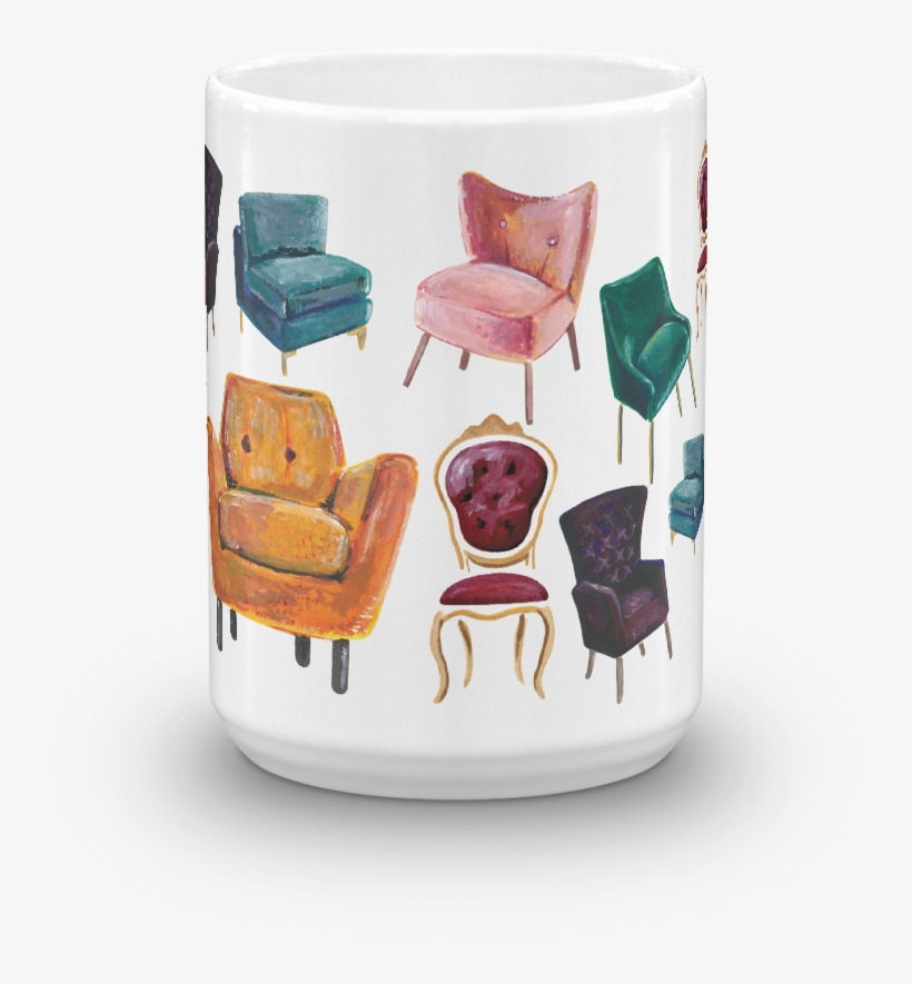 Mismatched Chair Mug - Coffee Cup, transparent png download