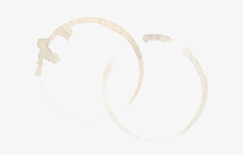 Coffee-rings - Drink Ring Png, transparent png download