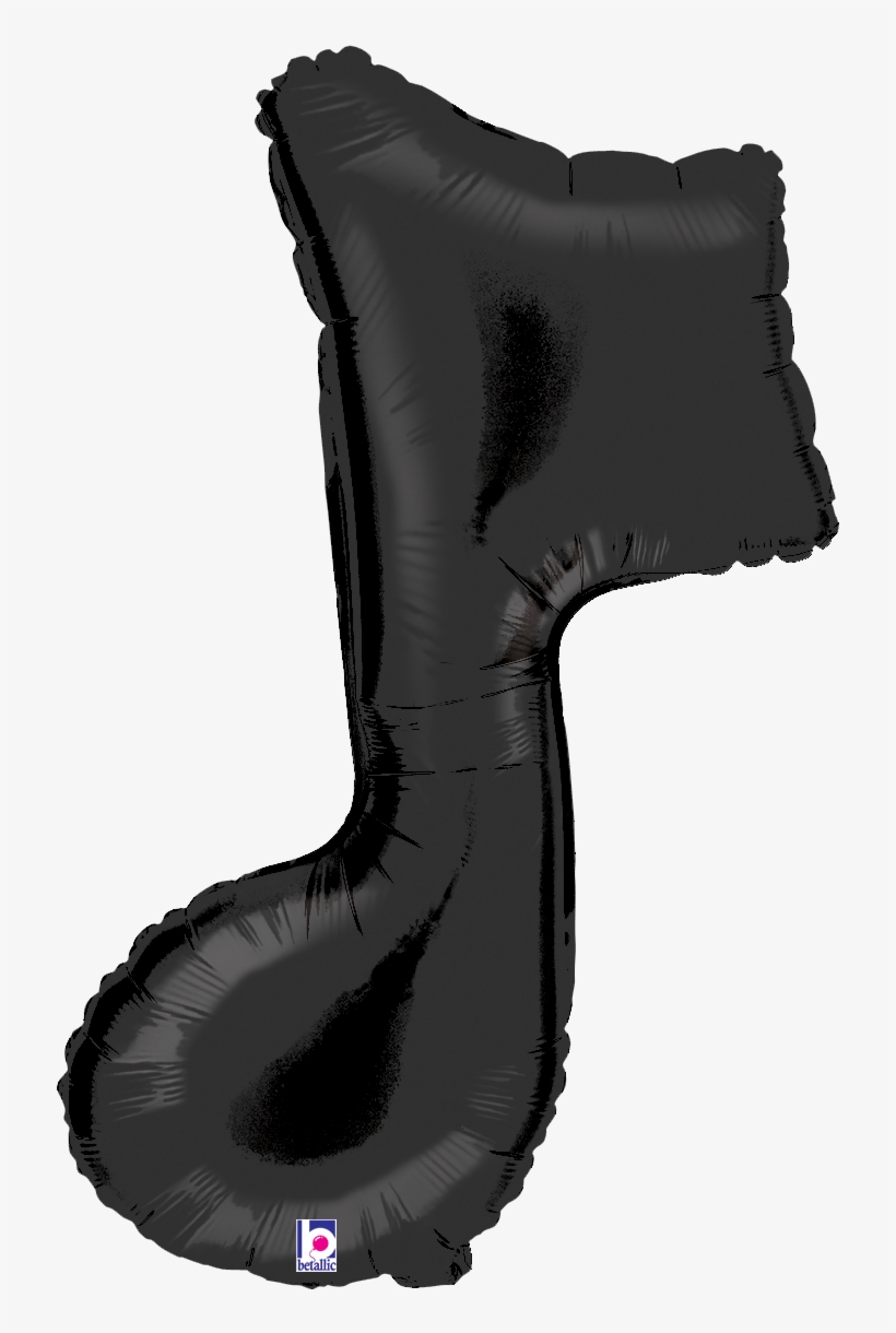 36" Music Note Single Balloons All American Balloons - Single Music Notes, transparent png download