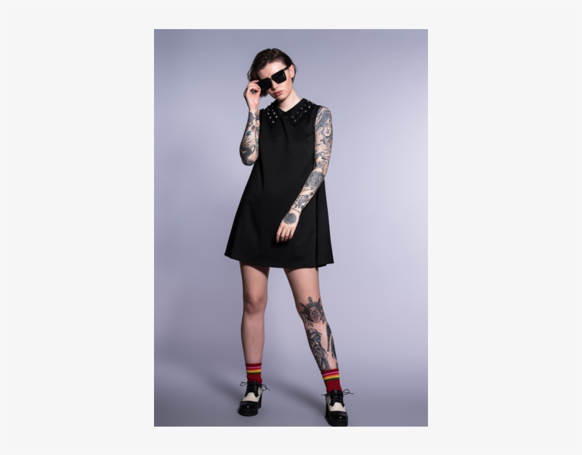 Urban Vamp Collar Studs - Little Black Dress, transparent png download