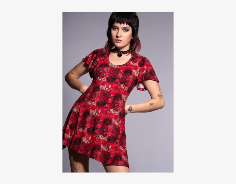 Mad Dame Dress - Girl, transparent png download