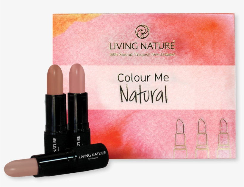 Living Nature Natural Cosmetics Makeup Nz Natural Lipstick - Lipstick, transparent png download