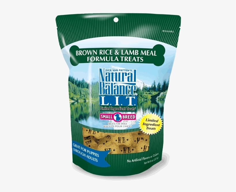 Nb Lit Dog Brown Rice&lamb Meal Small Breed Treats - Natural Balance Bison Treats, transparent png download