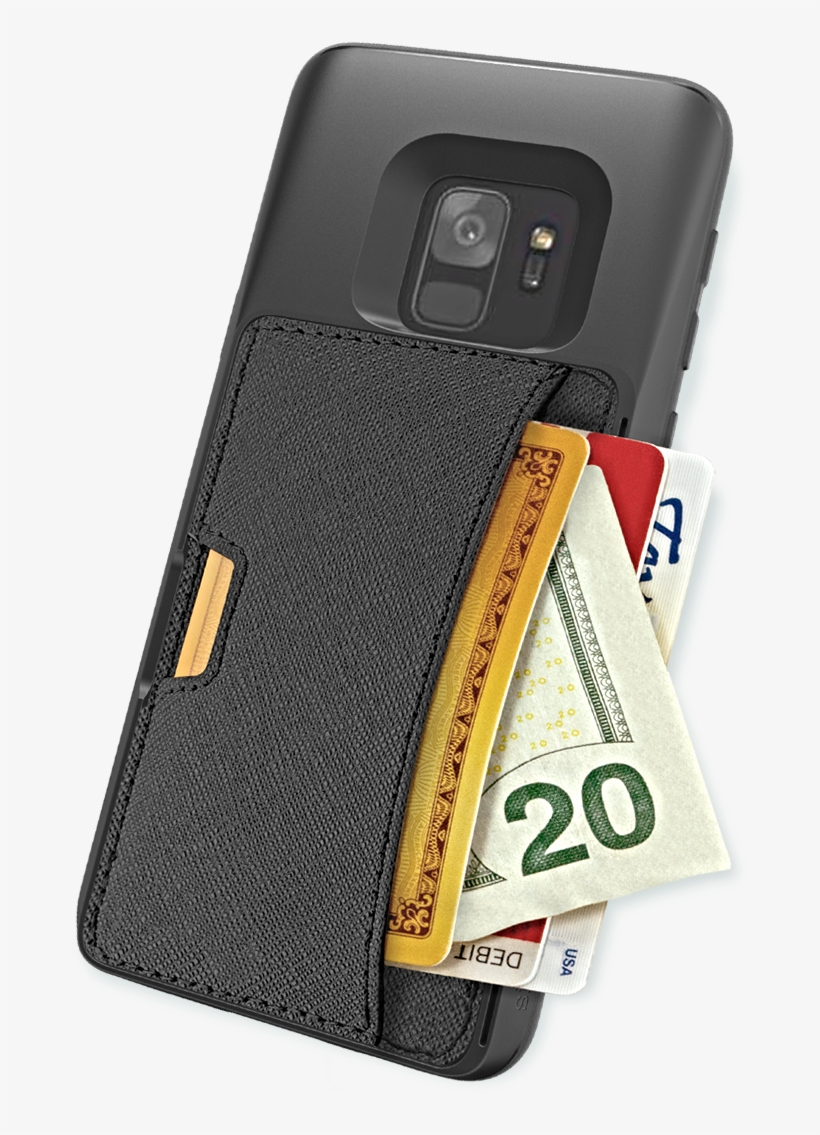 A Photo Of The Q Card Case For Samsung Galaxy S9 "wallet - Galaxy S9 Phone Case, transparent png download