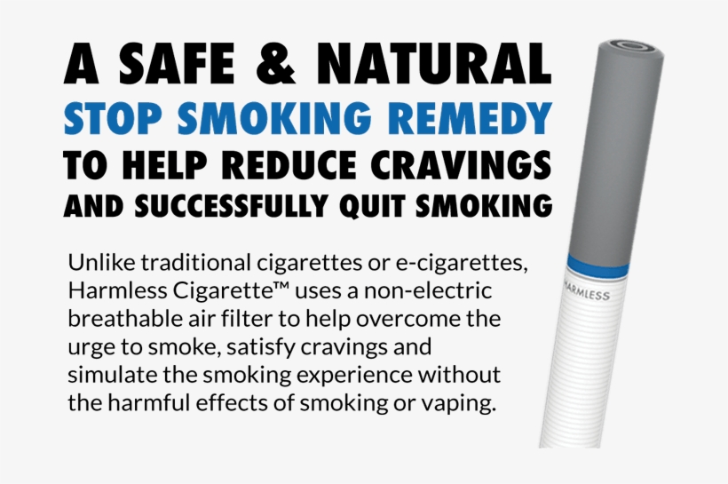 Harmless Cigarette™ Helps You Overcome The Urge To - Eye Liner, transparent png download