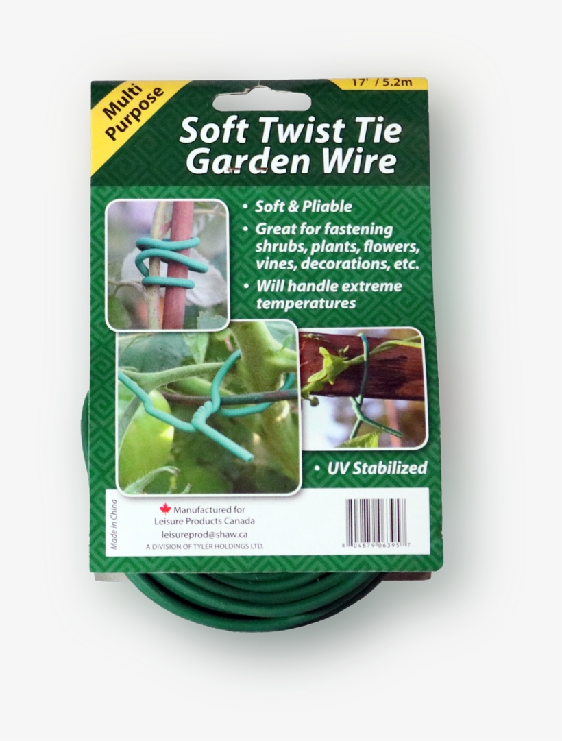 Soft Twist Tie Garden Wire - Snap Pea, transparent png download