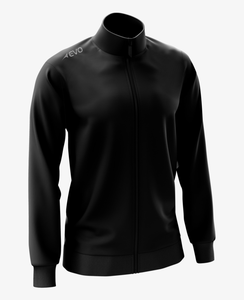 Men Trackjacket Front Black, transparent png download