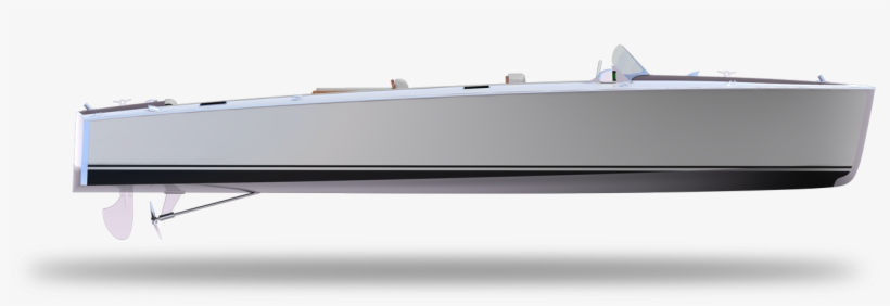 Electric-boat - Barge, transparent png download