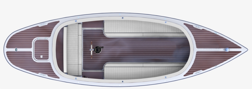 Electric-boat - Dinghy, transparent png download