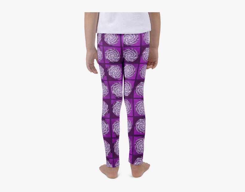 Kid's Leggings, Purple Cabbage - Leggings, transparent png download
