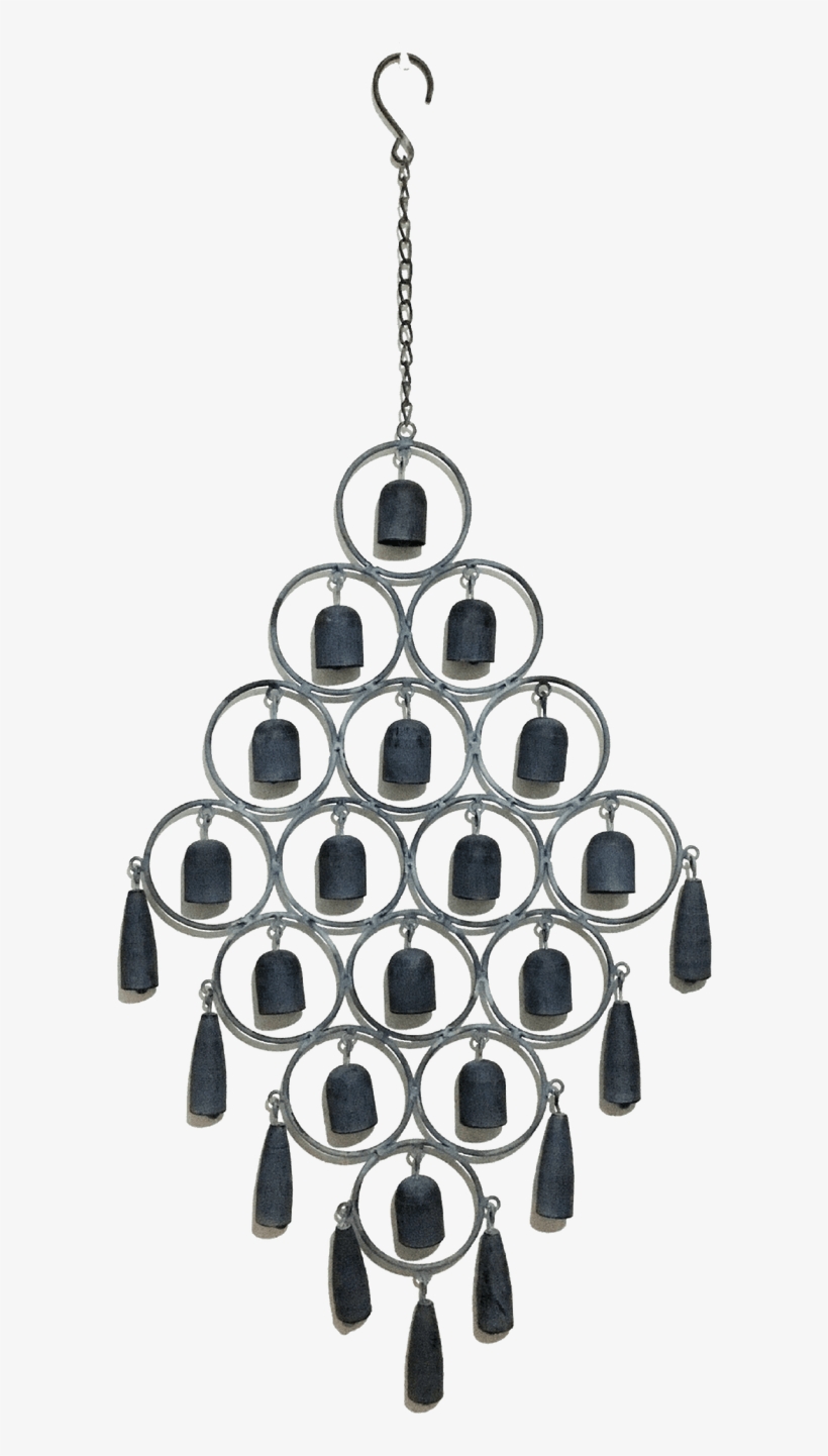 There Are 16 Little Bells In Circles, With An Extra - Christmas Tree, transparent png download