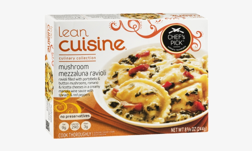 Lean Cuisine Chef's Pick Culinary Collection Mushroom - Lean Cuisine Meals, transparent png download