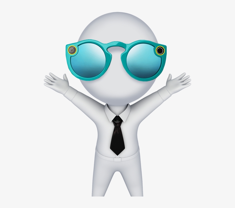 Snapchat Spectacles For Fun And Business - Glasses, transparent png download