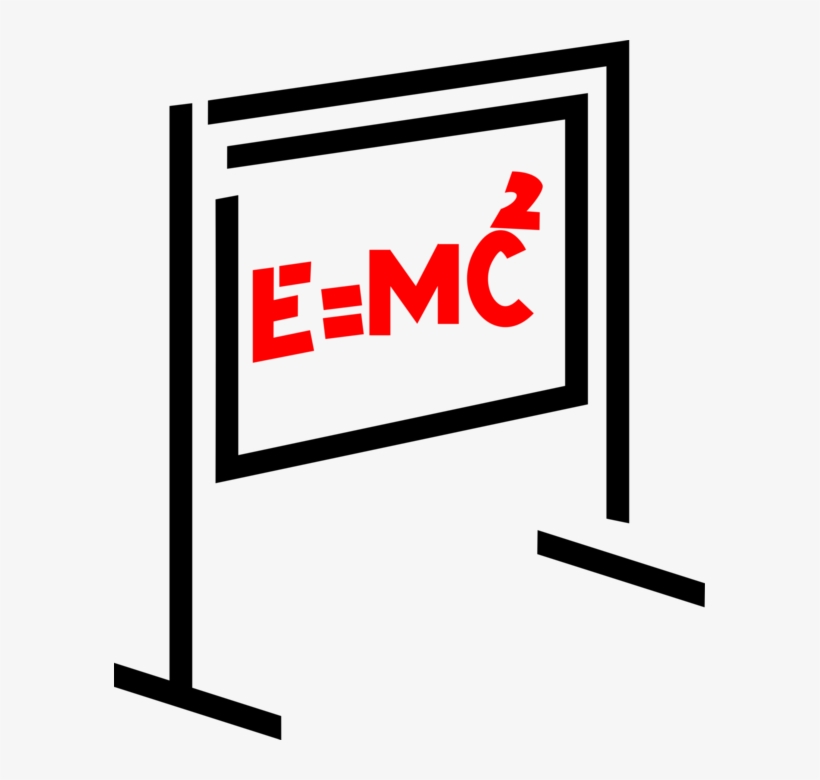 Vector Illustration Of Mass Energy Equivalence E =, transparent png download