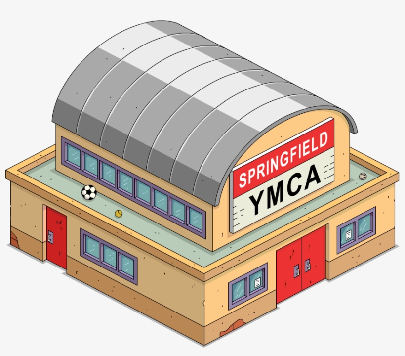 Tapped Out Springfield Ymca - Illustration, transparent png download