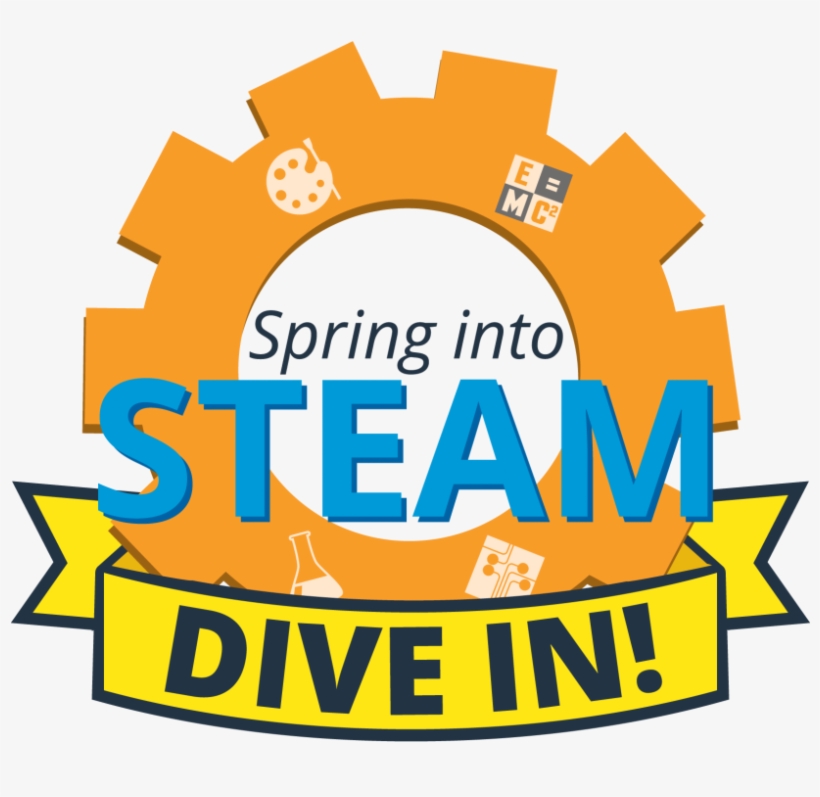 Spring Into Steam Dive In Logo, transparent png download