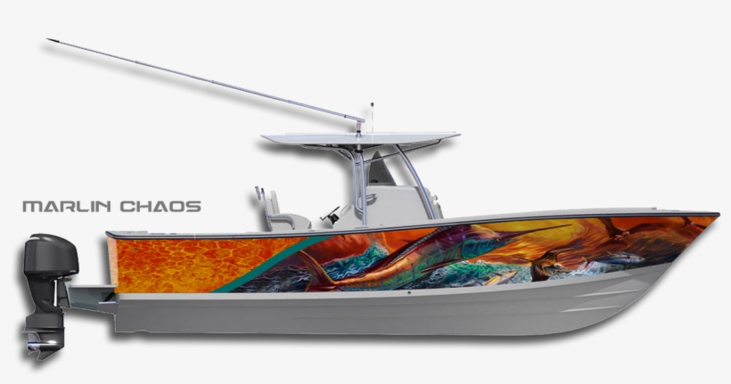 Feeling A Little Chaotic, Then This Boat Wrap Design - Design, transparent png download