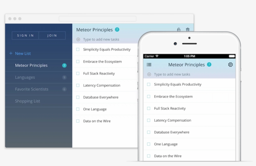 Todos Example App - Example App, transparent png download
