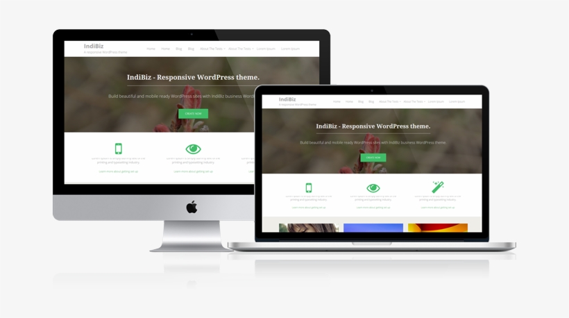 Free Woocommerce Wordpress Themes Indibiz - E Commerce Portfolio Png, transparent png download