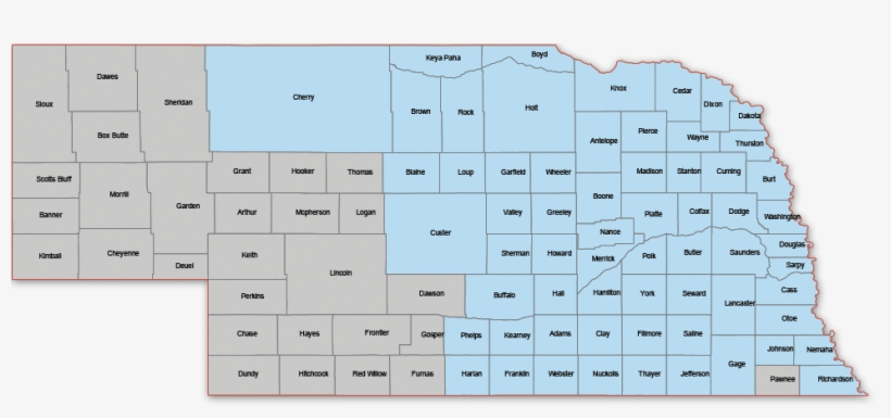 Vigilnet Services Nebraska Counties - Number, transparent png download