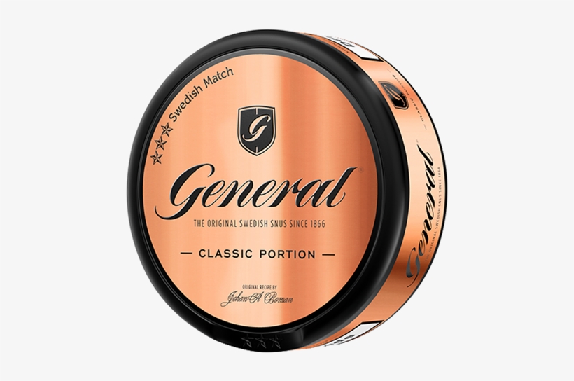 9775998 - General Snus Classic Portion, transparent png download