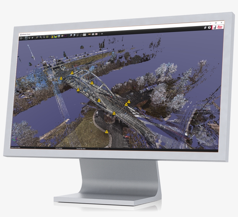 Jetstream - Led-backlit Lcd Display, transparent png download