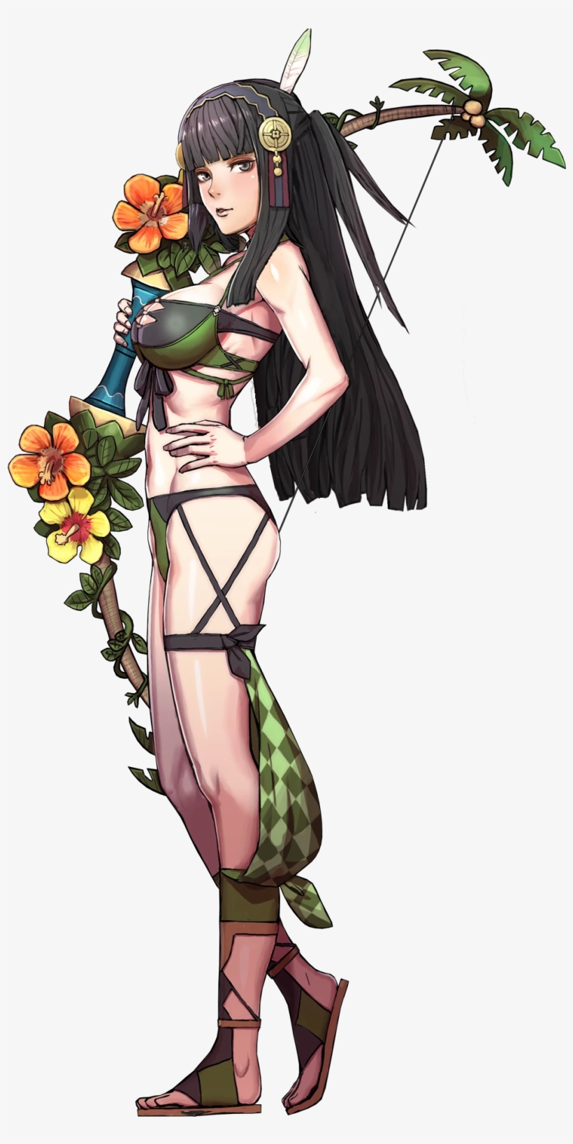 Which Summer Bow Would You Have Preferred To Have Gotten - Fire Emblem Noire  Png Transparent PNG - 1600x1920 - Free Download on NicePNG