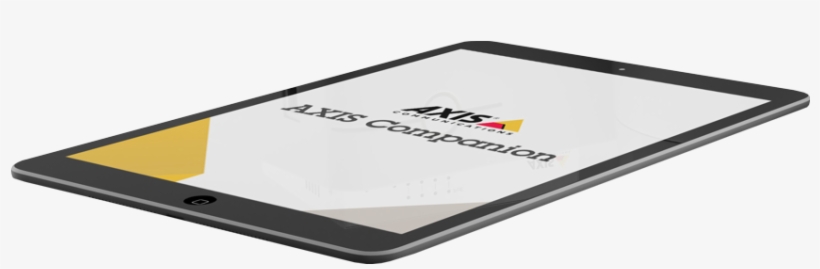 Axis Companion Software Tablet, transparent png download