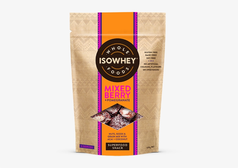 Isowhey Wholefoods Superfood Snacks - Food, transparent png download
