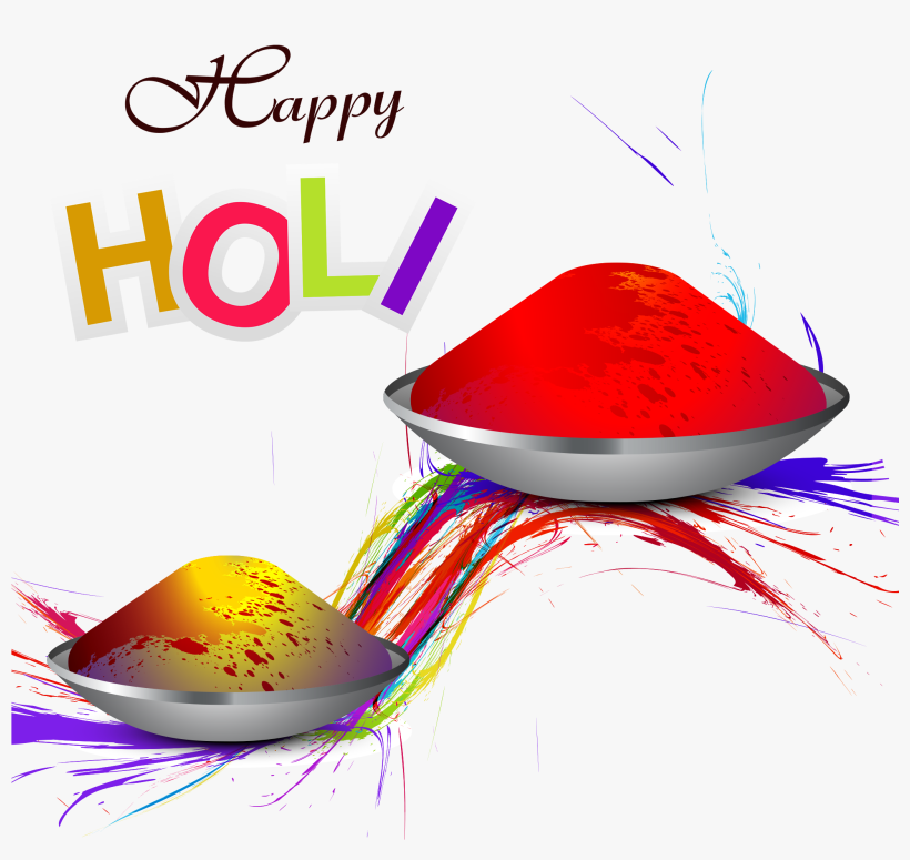 Download - Happy Holi, transparent png download