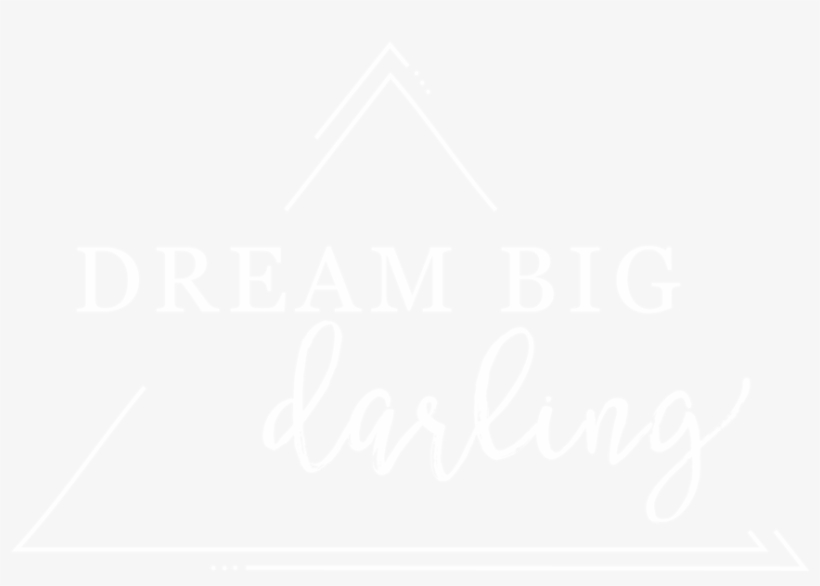 Dream Big Darling Is A Non Profit 501c3 Ein - Wordpress Logo Png White, transparent png download