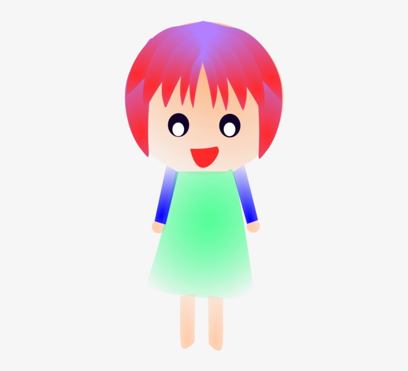 Red Hair Nose Human Hair Color - Cartoon, transparent png download