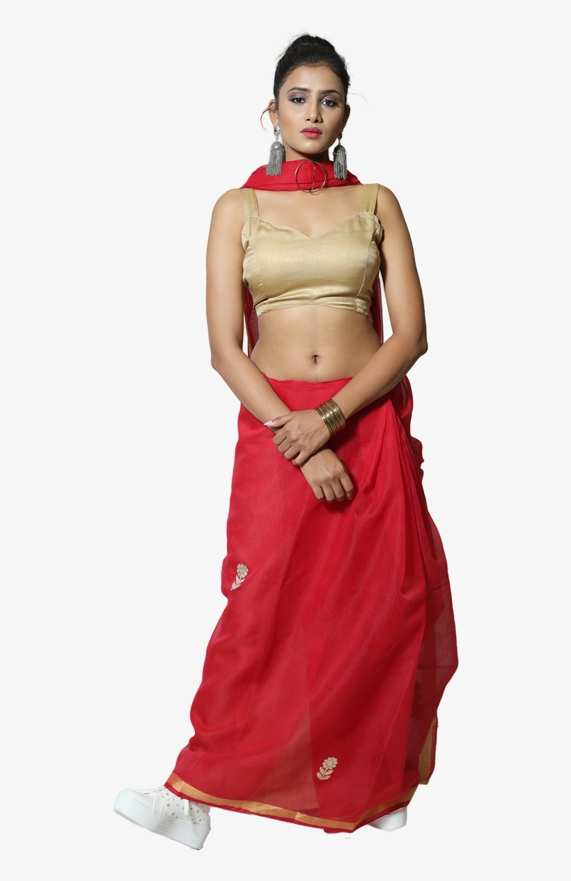 Newly Launch Cotton Silk Saree With Flat 30% Discount - Photo Shoot, transparent png download