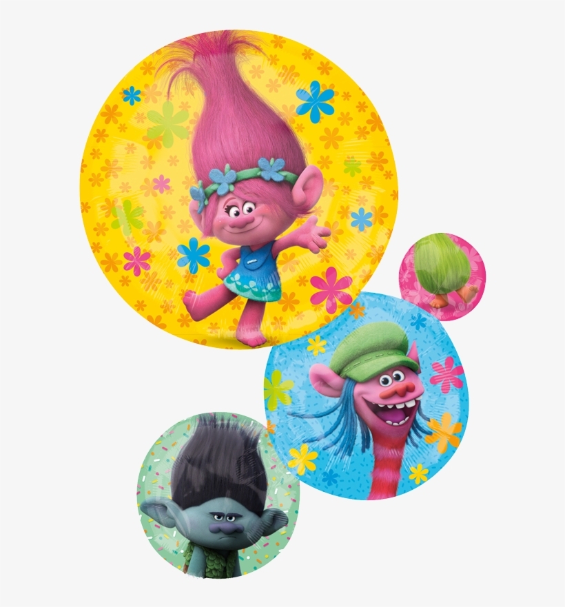 Trolls Balloons, transparent png download