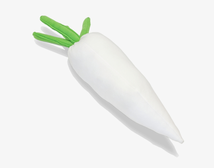 Plush White Radish - Carrot, transparent png download